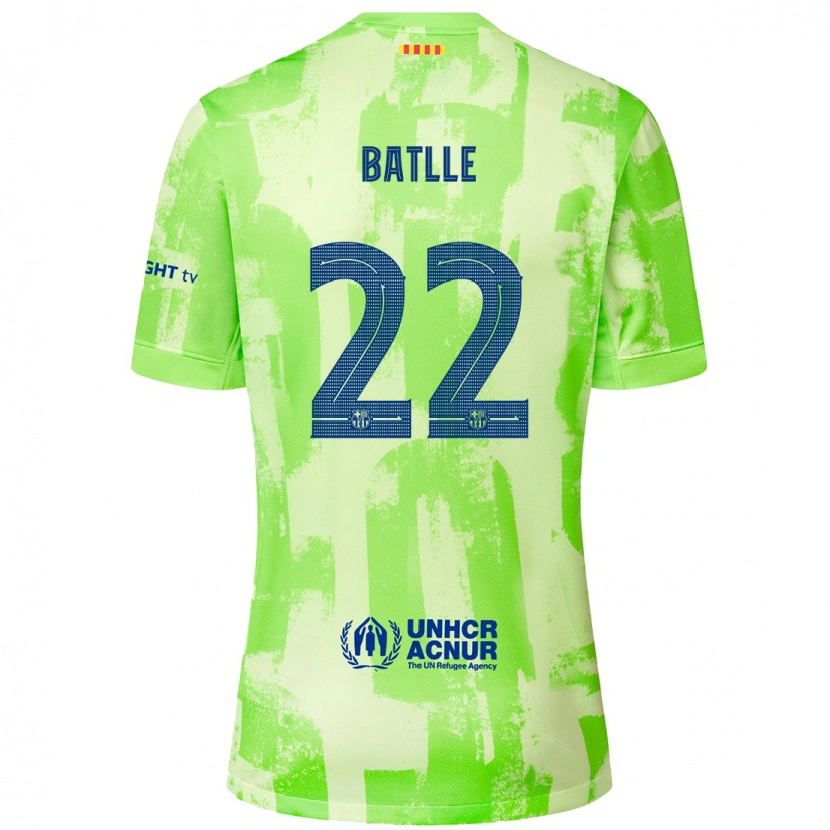 Danxen Kinder Ona Batlle #22 Limettengrün Ausweichtrikot Trikot 2024/25 T-Shirt Schweiz