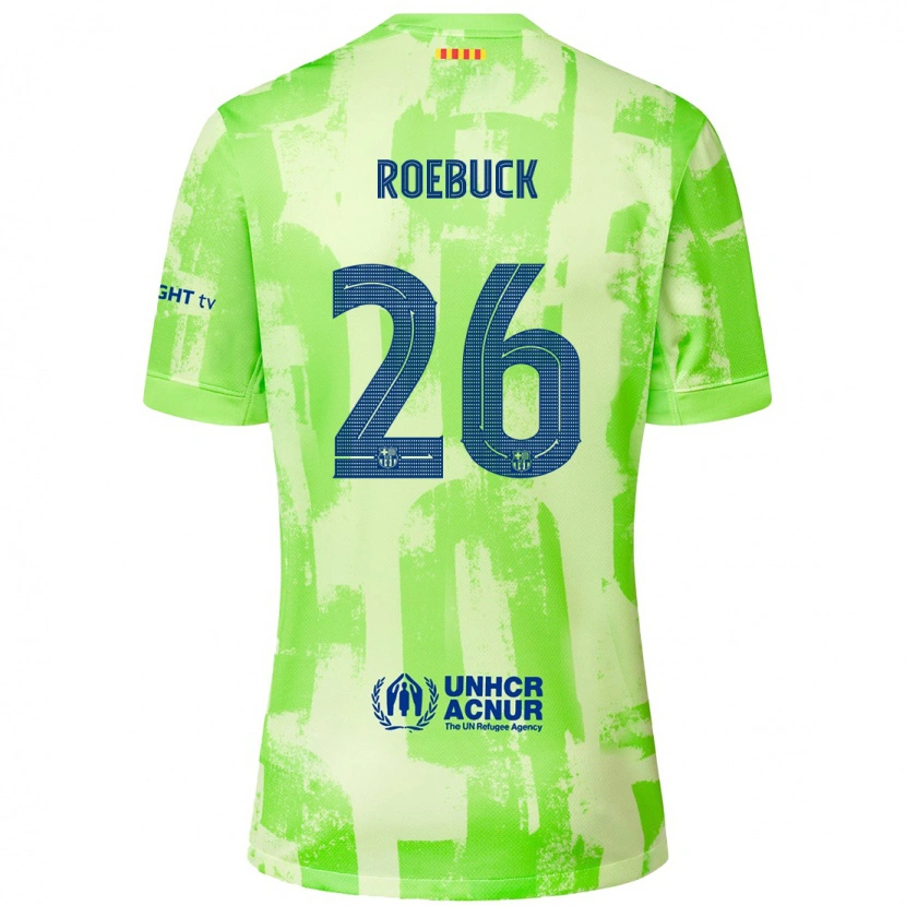 Danxen Kinder Ellie Roebuck #26 Limettengrün Ausweichtrikot Trikot 2024/25 T-Shirt Schweiz