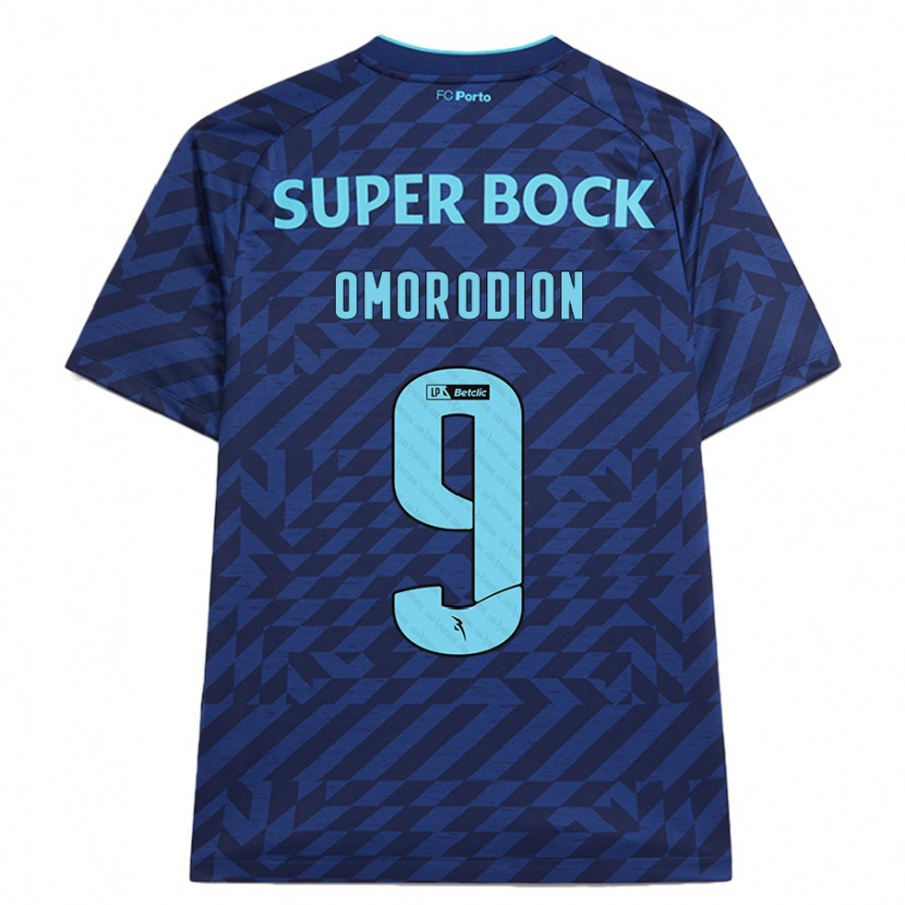 Danxen Kinder Samu Omorodion #9 Marineblau Ausweichtrikot Trikot 2024/25 T-Shirt Schweiz