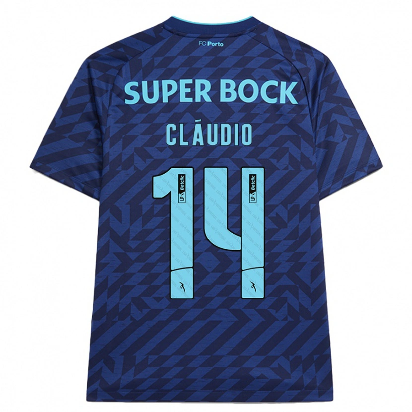 Danxen Kinder Cláudio Ramos #14 Marineblau Ausweichtrikot Trikot 2024/25 T-Shirt Schweiz