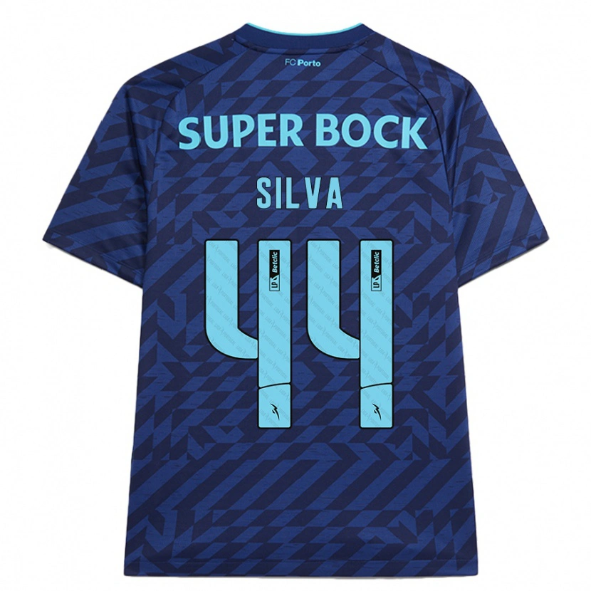 Danxen Kinder Felipe Silva #44 Marineblau Ausweichtrikot Trikot 2024/25 T-Shirt Schweiz