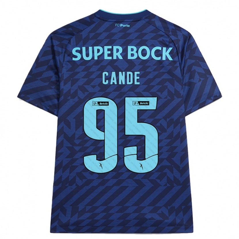 Danxen Kinder Anhá Cande #95 Marineblau Ausweichtrikot Trikot 2024/25 T-Shirt Schweiz