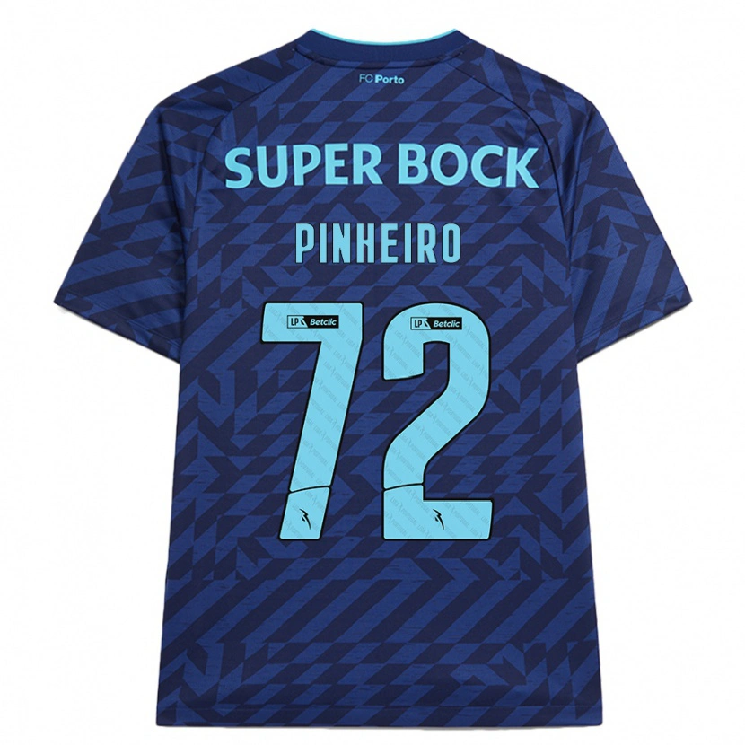 Danxen Kinder Rodrigo Pinheiro #72 Marineblau Ausweichtrikot Trikot 2024/25 T-Shirt Schweiz