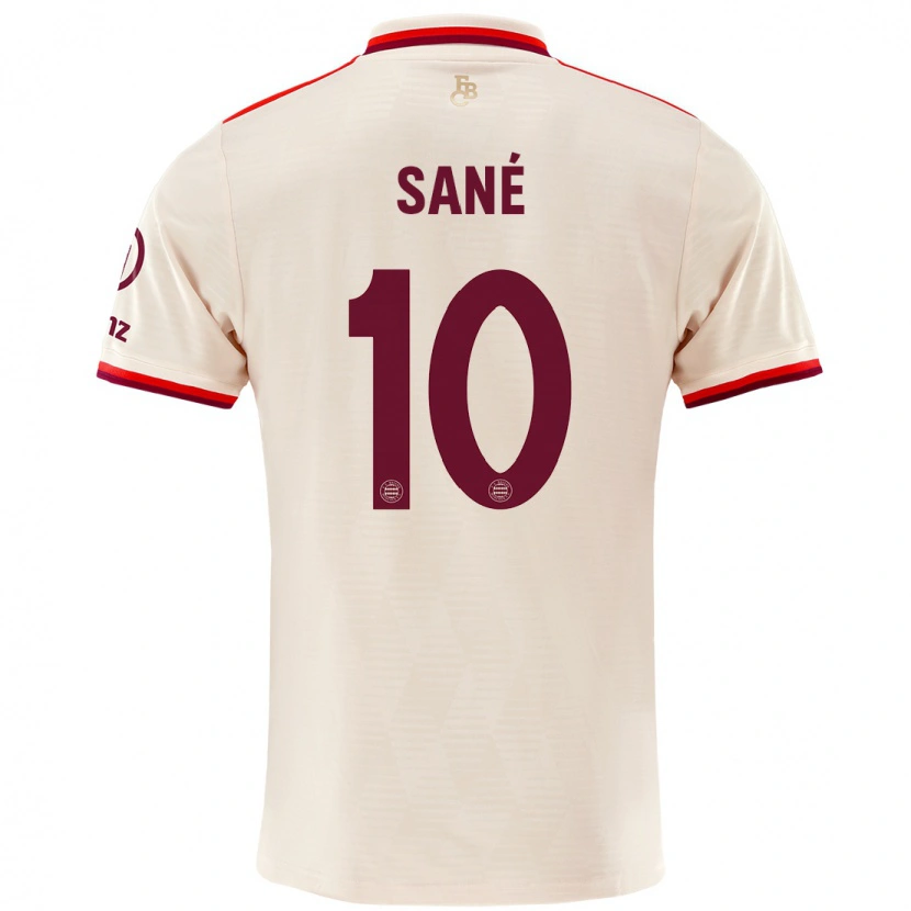 Danxen Kinder Leroy Sané #10 Leinen Ausweichtrikot Trikot 2024/25 T-Shirt Schweiz