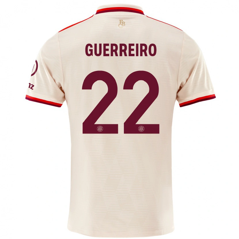 Danxen Kinder Raphaël Guerreiro #22 Leinen Ausweichtrikot Trikot 2024/25 T-Shirt Schweiz