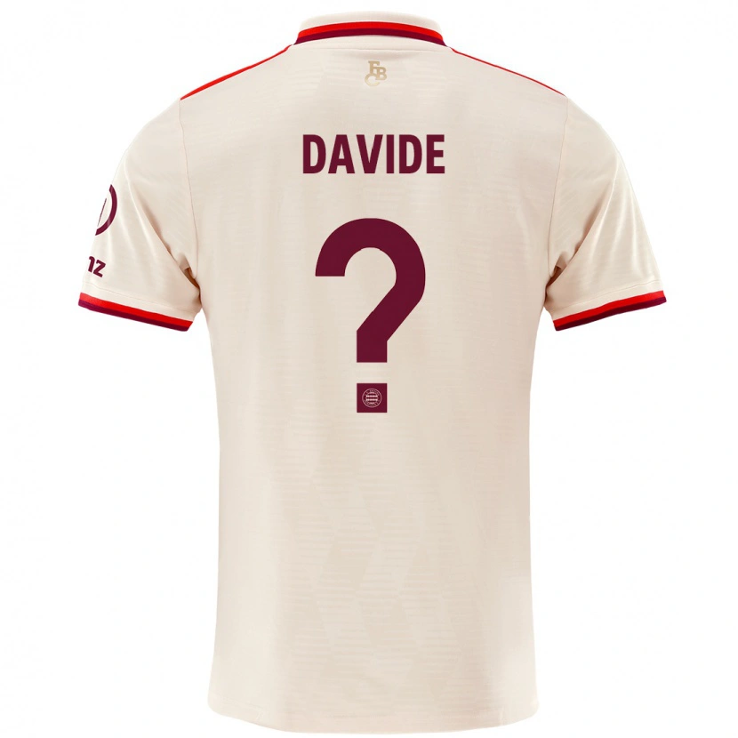 Danxen Kinder Davide Dell'erba #0 Leinen Ausweichtrikot Trikot 2024/25 T-Shirt Schweiz