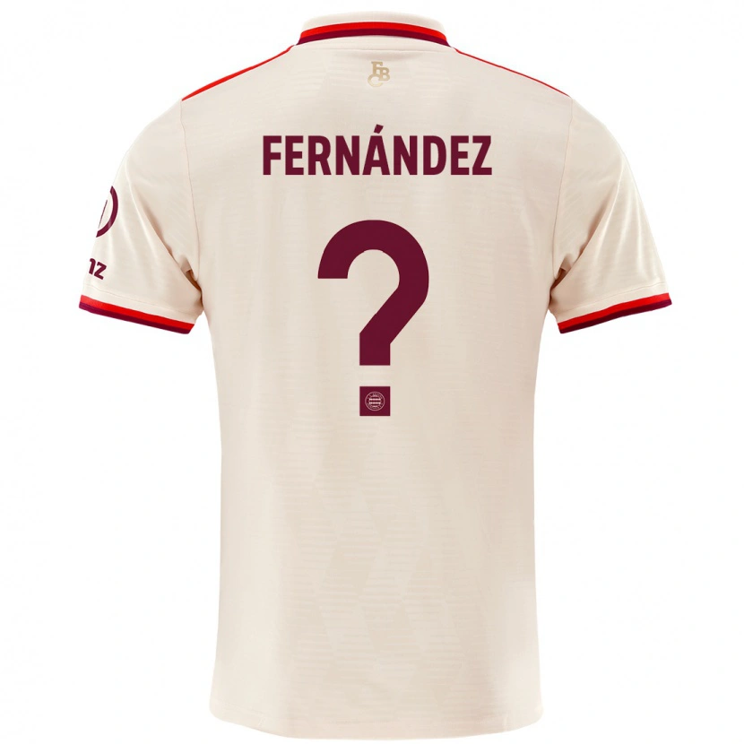 Danxen Kinder Javier Fernández #0 Leinen Ausweichtrikot Trikot 2024/25 T-Shirt Schweiz