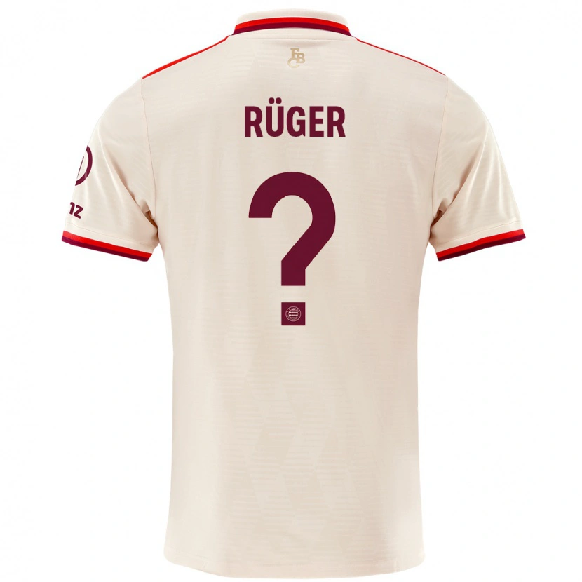 Danxen Kinder Kurt Rüger #0 Leinen Ausweichtrikot Trikot 2024/25 T-Shirt Schweiz