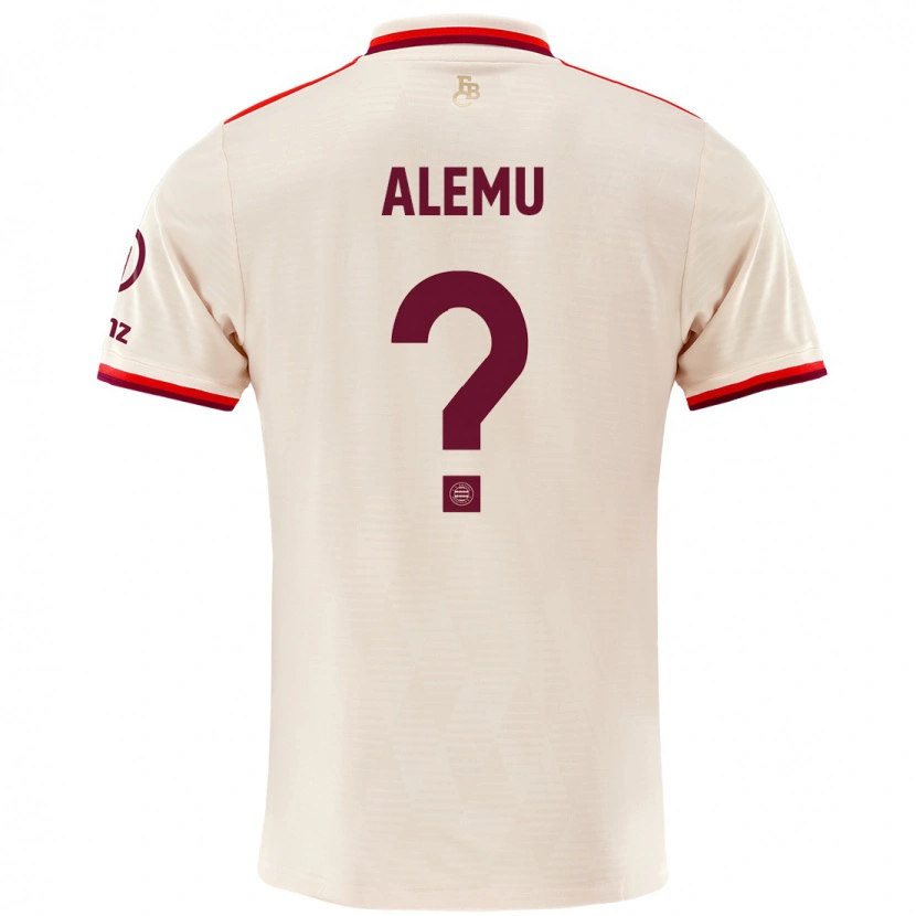 Danxen Kinder Liul-Bruke Alemu #0 Leinen Ausweichtrikot Trikot 2024/25 T-Shirt Schweiz