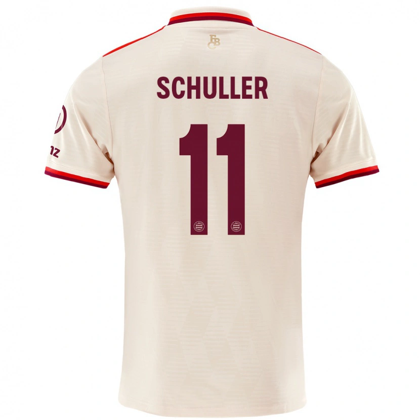 Danxen Kinder Lea Schüller #11 Leinen Ausweichtrikot Trikot 2024/25 T-Shirt Schweiz