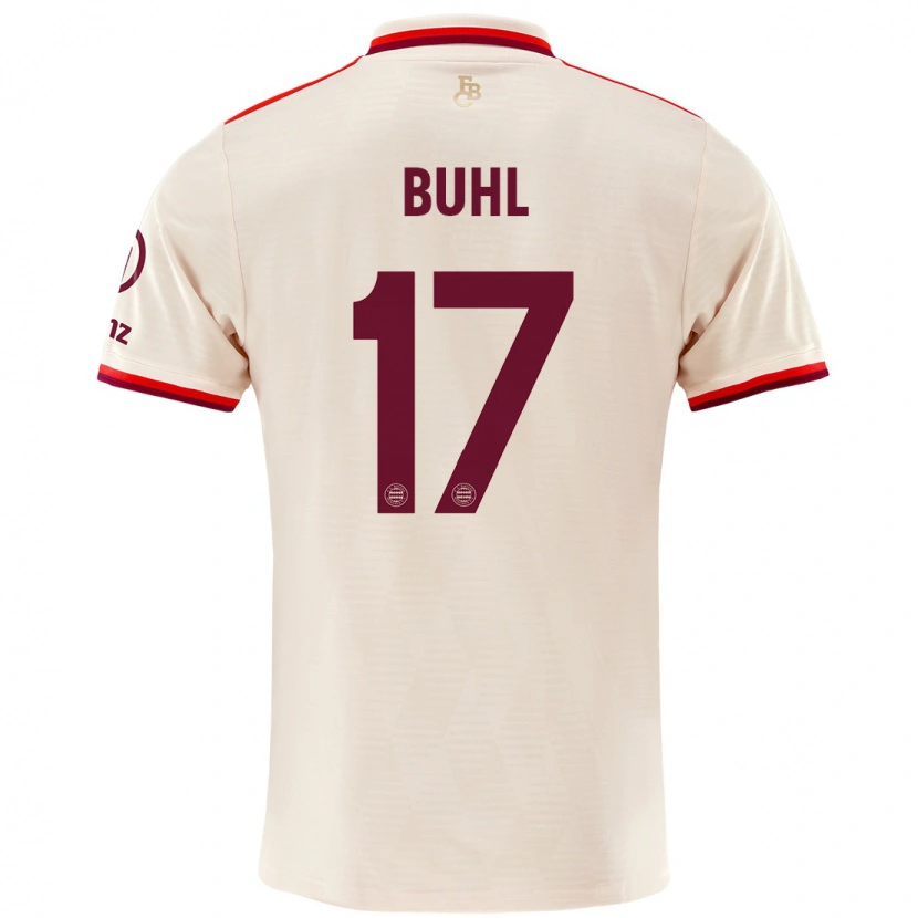 Danxen Kinder Klara Bühl #17 Leinen Ausweichtrikot Trikot 2024/25 T-Shirt Schweiz