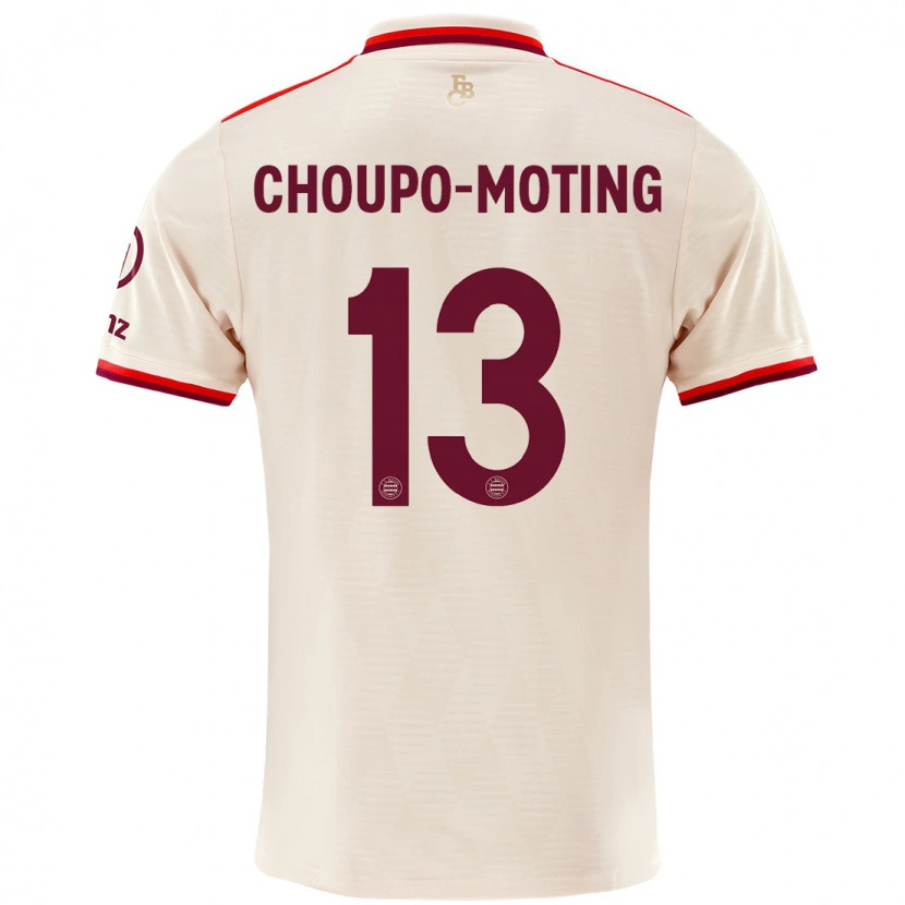 Danxen Kinder Eric Maxim Choupo-Moting #13 Leinen Ausweichtrikot Trikot 2024/25 T-Shirt Schweiz