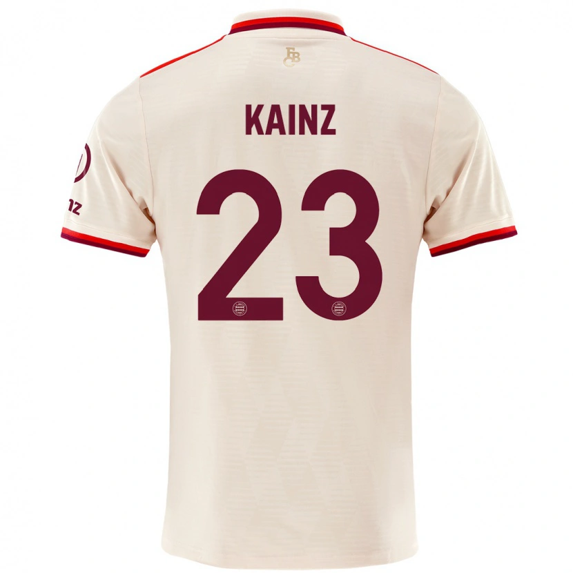 Danxen Kinder Manuel Kainz #23 Leinen Ausweichtrikot Trikot 2024/25 T-Shirt Schweiz