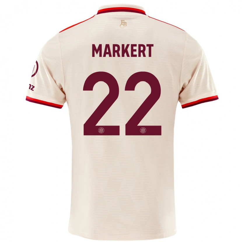 Danxen Kinder Leon Markert #22 Leinen Ausweichtrikot Trikot 2024/25 T-Shirt Schweiz