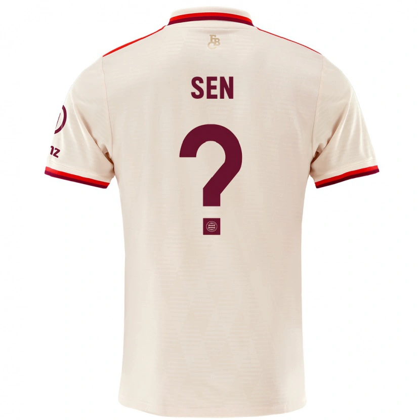 Danxen Kinder Salih Sen #0 Leinen Ausweichtrikot Trikot 2024/25 T-Shirt Schweiz