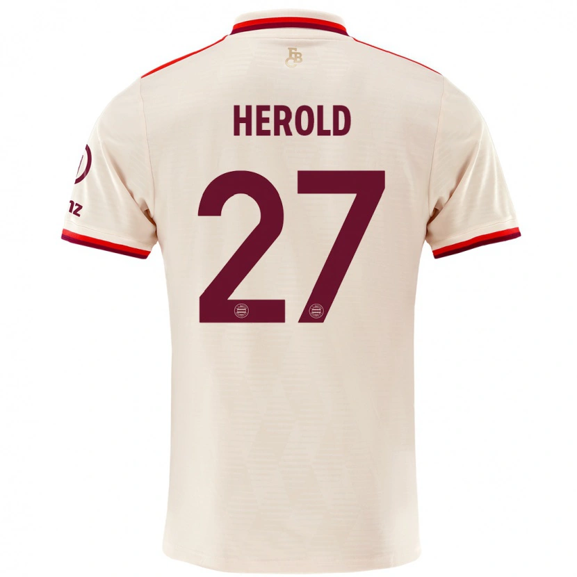 Danxen Kinder David Herold #27 Leinen Ausweichtrikot Trikot 2024/25 T-Shirt Schweiz