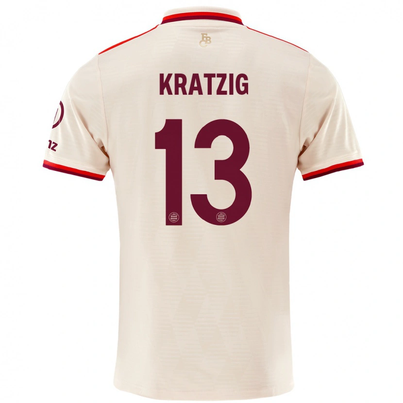 Danxen Kinder Frans Kratzig #13 Leinen Ausweichtrikot Trikot 2024/25 T-Shirt Schweiz