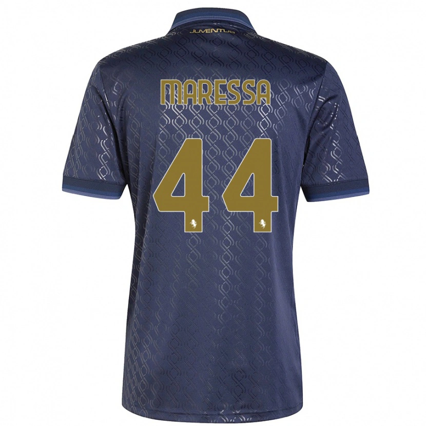 Danxen Kinder Tommaso Maressa #44 Marineblau Ausweichtrikot Trikot 2024/25 T-Shirt Schweiz