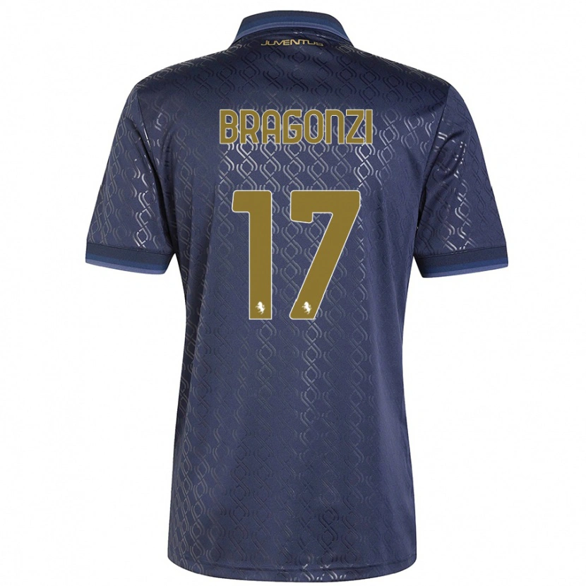 Danxen Kinder Asia Bragonzi #17 Marineblau Ausweichtrikot Trikot 2024/25 T-Shirt Schweiz