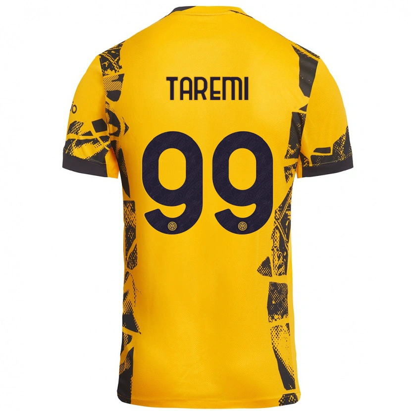 Danxen Kinder Mehdi Taremi #99 Gold Schwarz Ausweichtrikot Trikot 2024/25 T-Shirt Schweiz