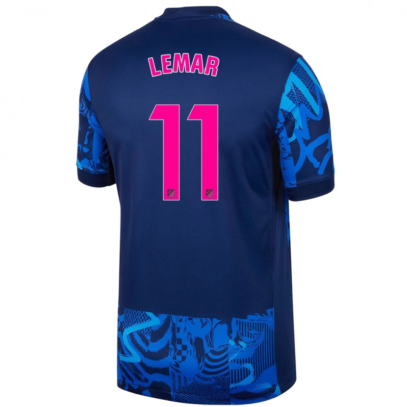 Danxen Kinder Thomas Lemar #11 Königsblau Ausweichtrikot Trikot 2024/25 T-Shirt Schweiz