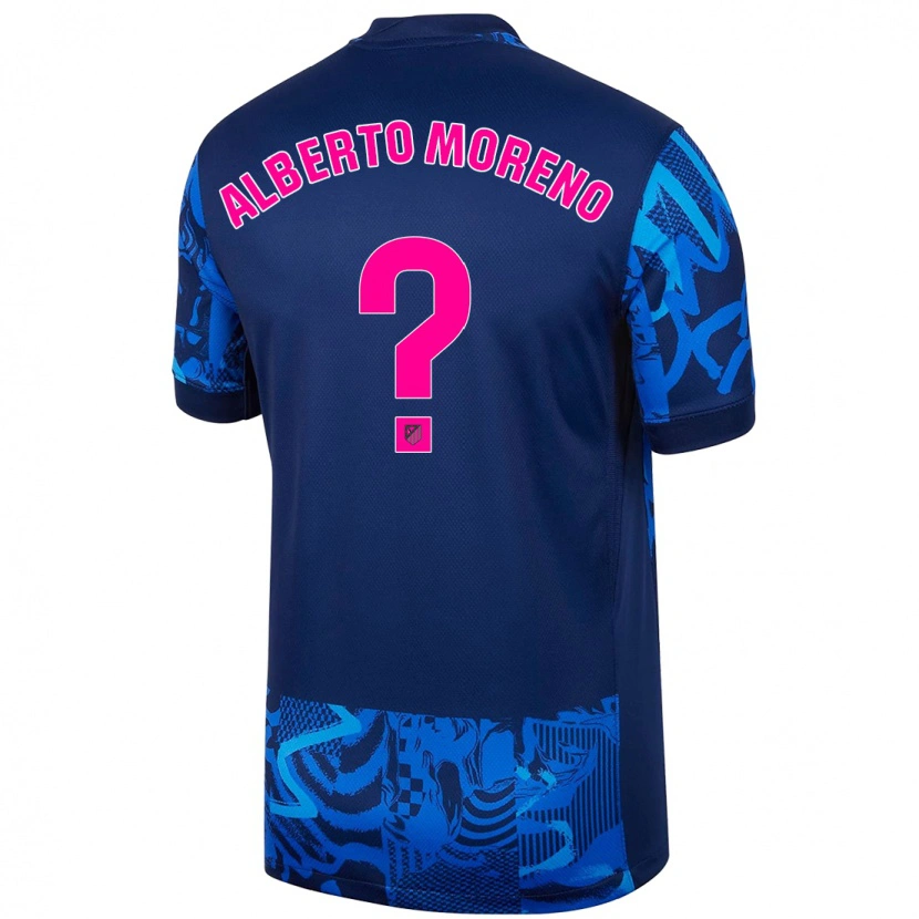 Danxen Kinder Alberto Moreno #0 Königsblau Ausweichtrikot Trikot 2024/25 T-Shirt Schweiz