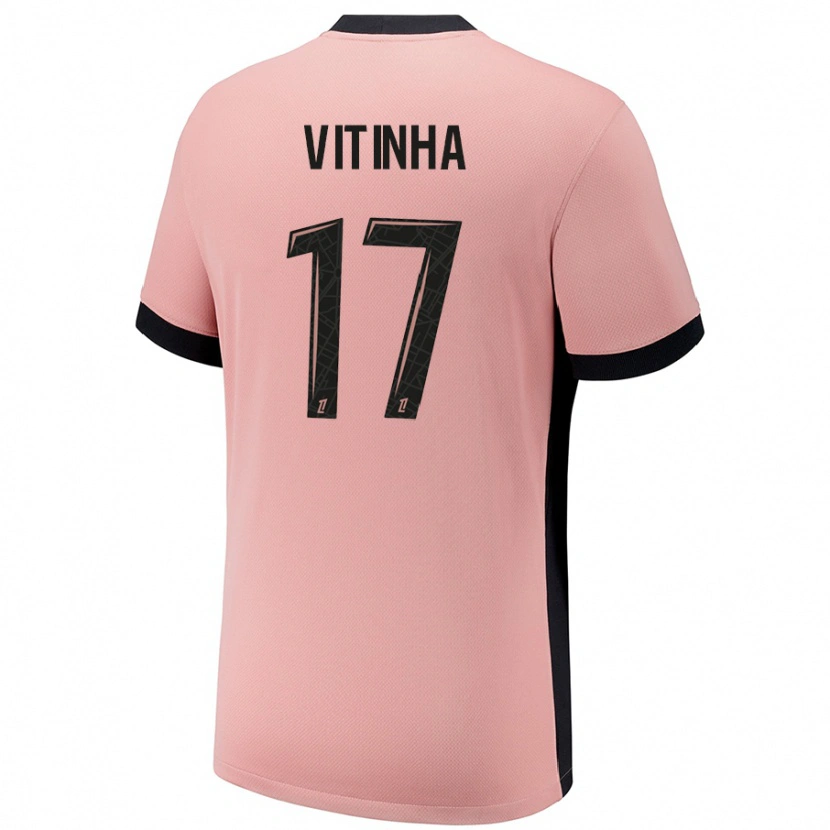 Danxen Kinder Vitinha #17 Rostros Ausweichtrikot Trikot 2024/25 T-Shirt Schweiz