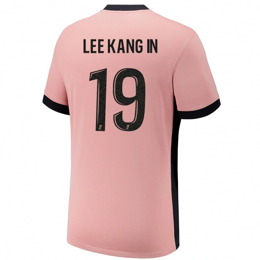 Danxen Kinder Kang-In Lee #19 Rostros Ausweichtrikot Trikot 2024/25 T-Shirt Schweiz