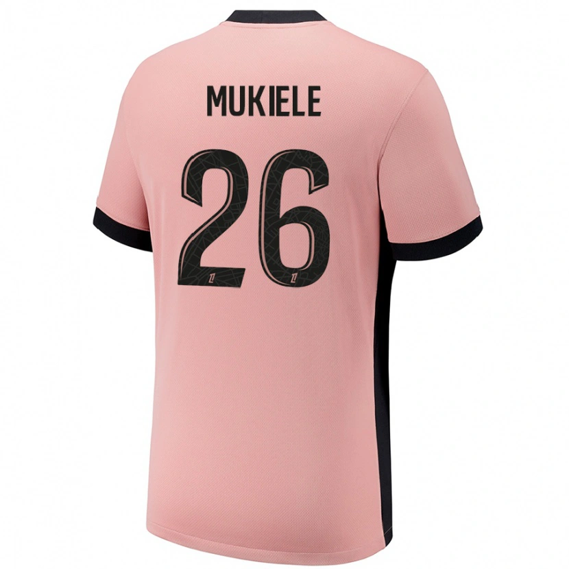 Danxen Kinder Nordi Mukiele #26 Rostros Ausweichtrikot Trikot 2024/25 T-Shirt Schweiz