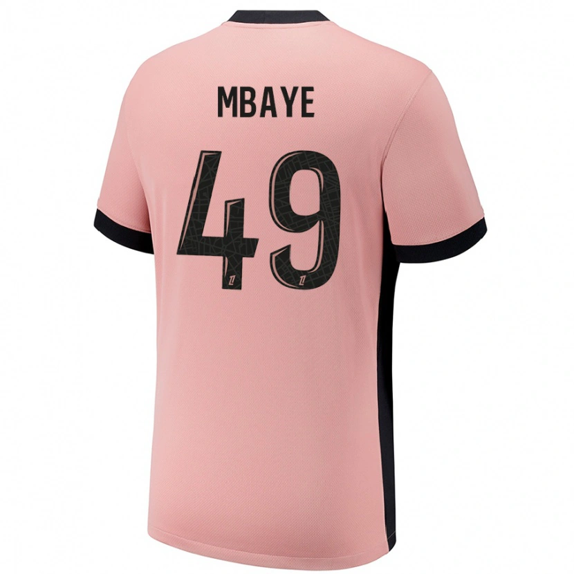 Danxen Kinder Ibrahim Mbaye #49 Rostros Ausweichtrikot Trikot 2024/25 T-Shirt Schweiz