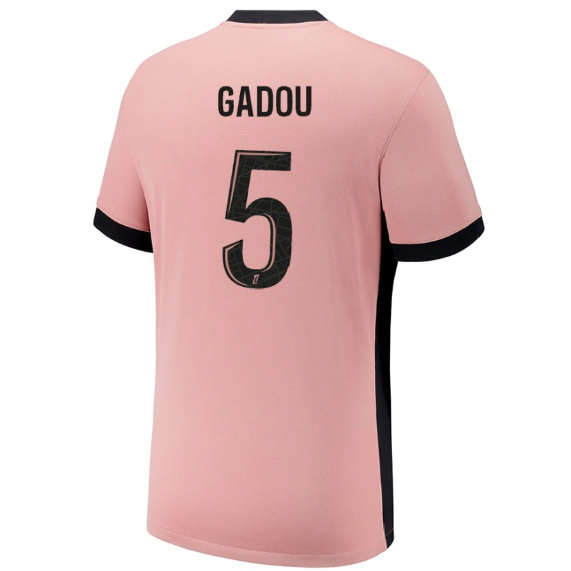 Danxen Kinder Joane Gadou #5 Rostros Ausweichtrikot Trikot 2024/25 T-Shirt Schweiz