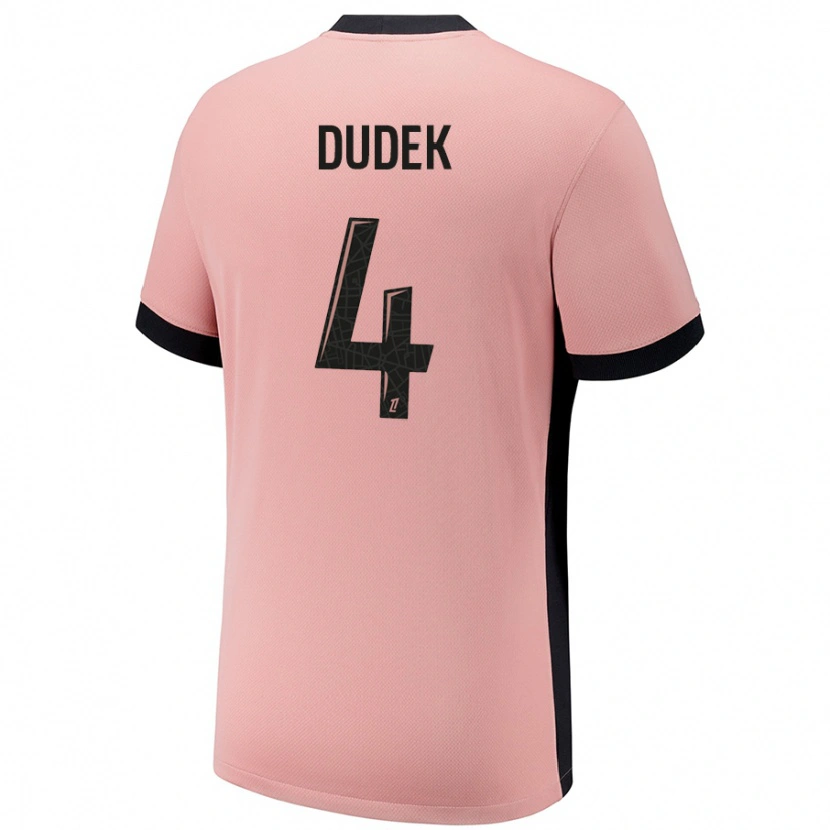 Danxen Kinder Paulina Dudek #4 Rostros Ausweichtrikot Trikot 2024/25 T-Shirt Schweiz