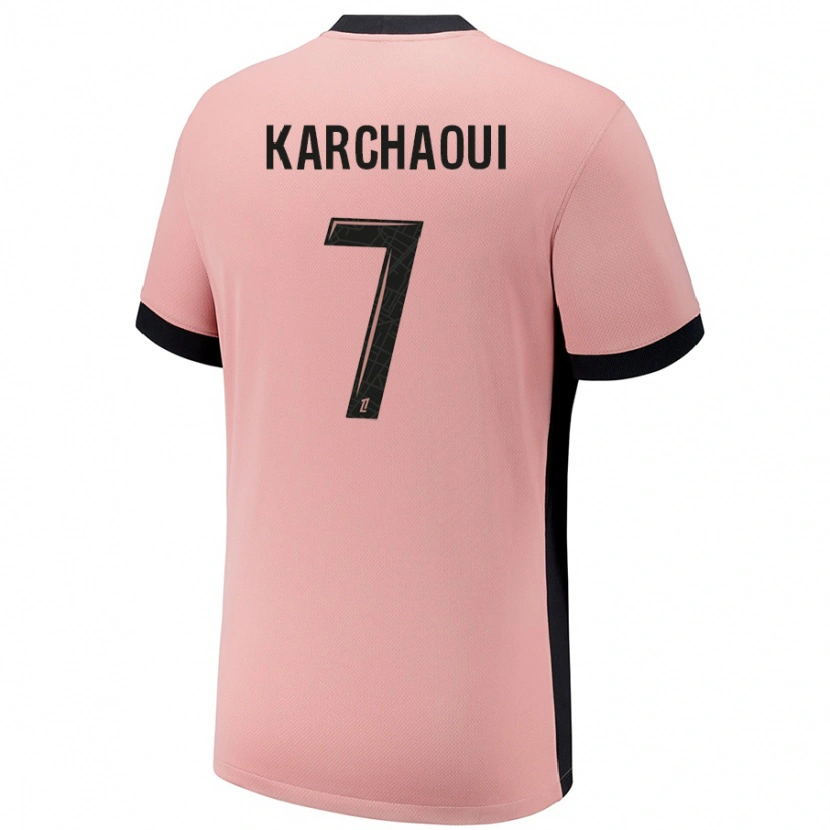 Danxen Kinder Sakina Karchaoui #7 Rostros Ausweichtrikot Trikot 2024/25 T-Shirt Schweiz