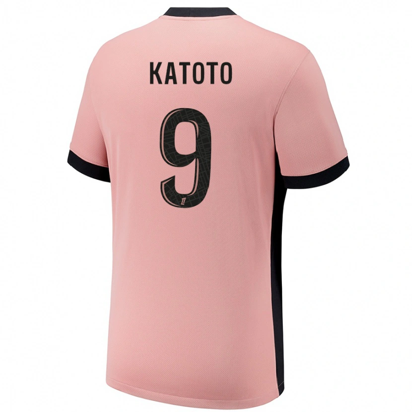 Danxen Kinder Marie-Antoinette Katoto #9 Rostros Ausweichtrikot Trikot 2024/25 T-Shirt Schweiz