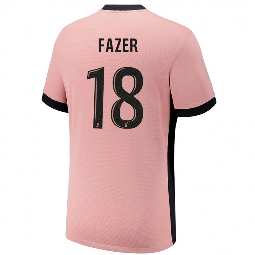 Danxen Kinder Laurina Fazer #18 Rostros Ausweichtrikot Trikot 2024/25 T-Shirt Schweiz