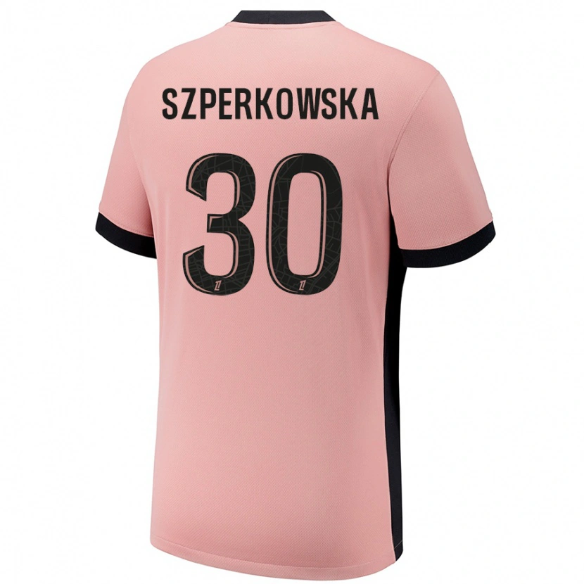 Danxen Kinder Oliwia Szperkowska #30 Rostros Ausweichtrikot Trikot 2024/25 T-Shirt Schweiz