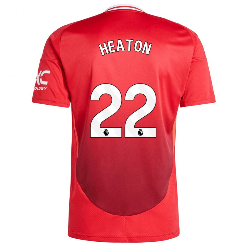 Danxen Herren Tom Heaton #22 Hellrot Heimtrikot Trikot 2024/25 T-Shirt Schweiz