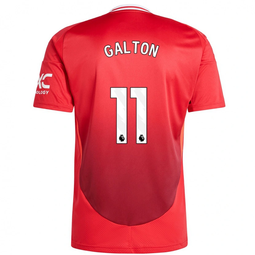 Danxen Herren Leah Galton #11 Hellrot Heimtrikot Trikot 2024/25 T-Shirt Schweiz