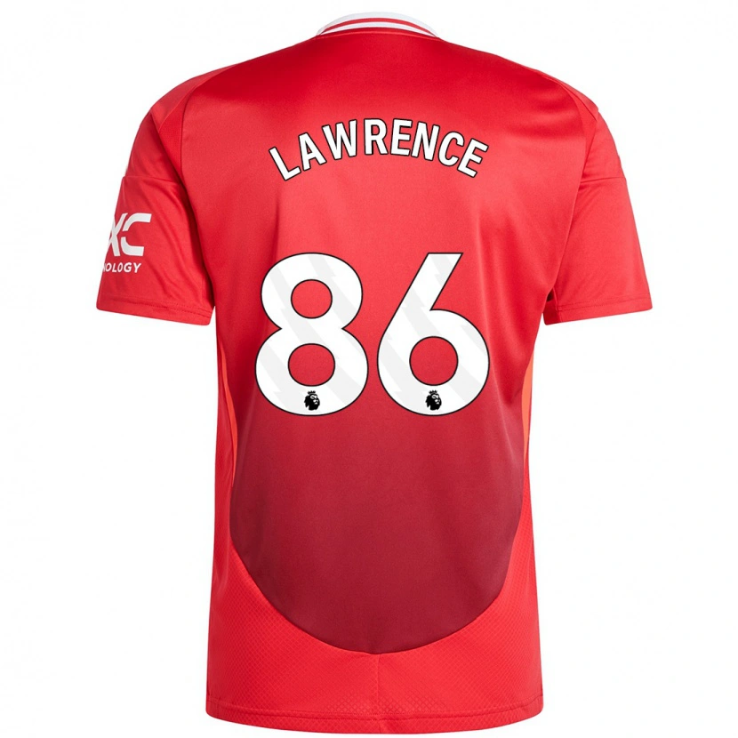 Danxen Herren Marcus Lawrence #86 Hellrot Heimtrikot Trikot 2024/25 T-Shirt Schweiz