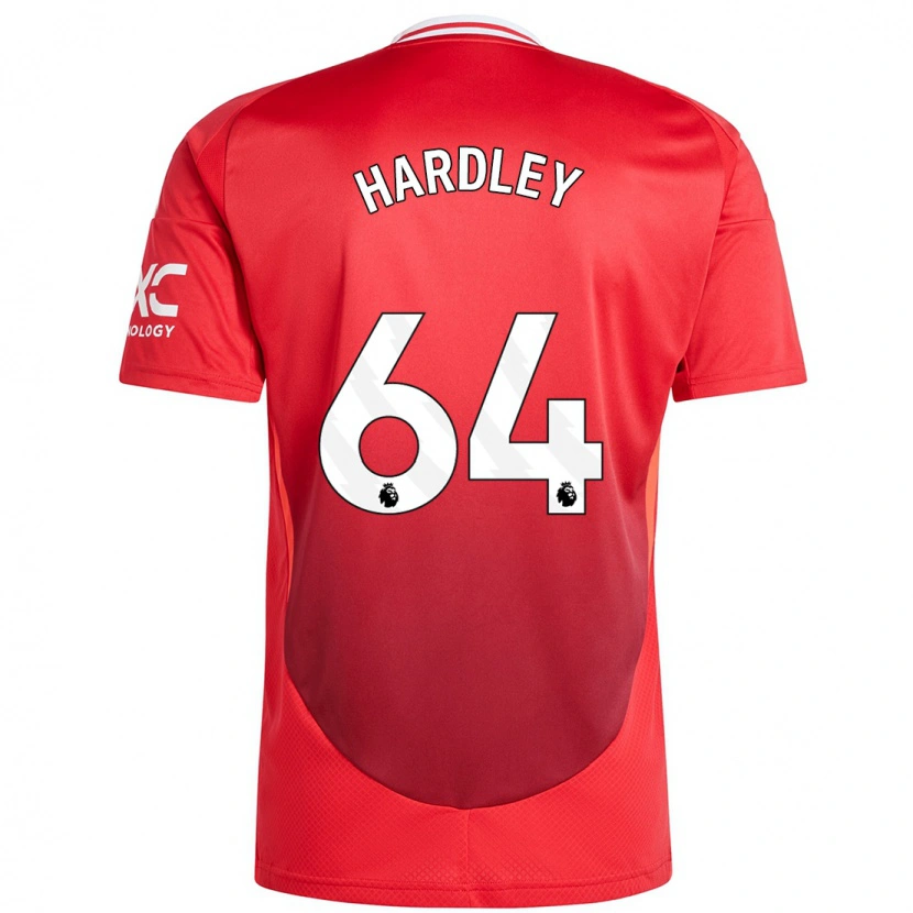 Danxen Herren Bjorn Hardley #64 Hellrot Heimtrikot Trikot 2024/25 T-Shirt Schweiz