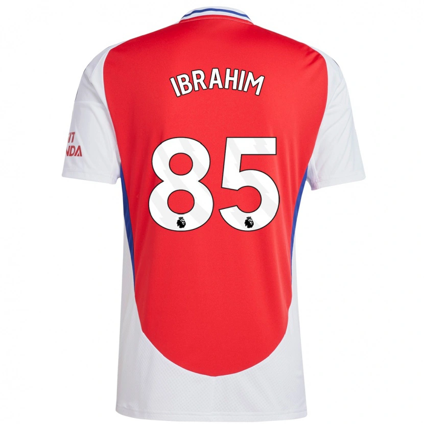 Danxen Herren Ife Ibrahim #85 Rot Weiß Heimtrikot Trikot 2024/25 T-Shirt Schweiz