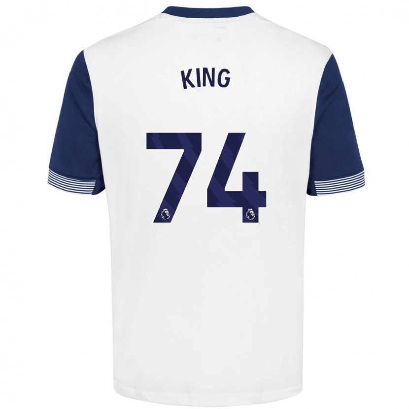 Danxen Herren Maeson King #74 Weiß Blau Heimtrikot Trikot 2024/25 T-Shirt Schweiz