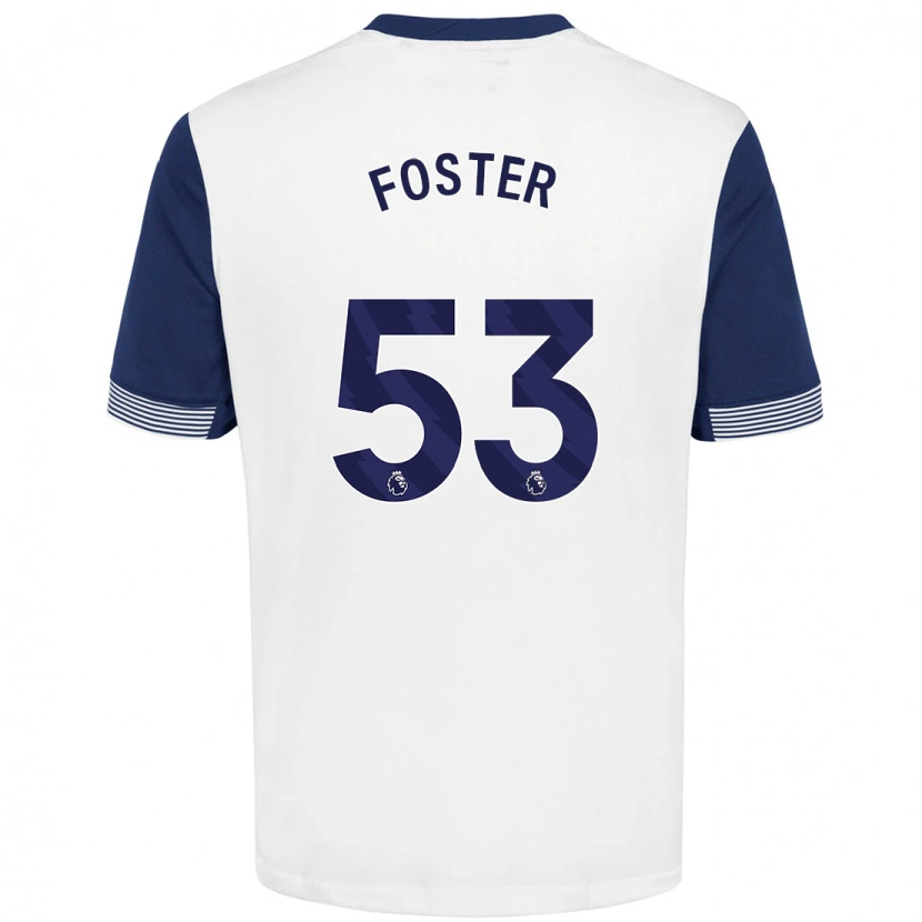 Danxen Herren Brooklyn Lyons-Foster #53 Weiß Blau Heimtrikot Trikot 2024/25 T-Shirt Schweiz