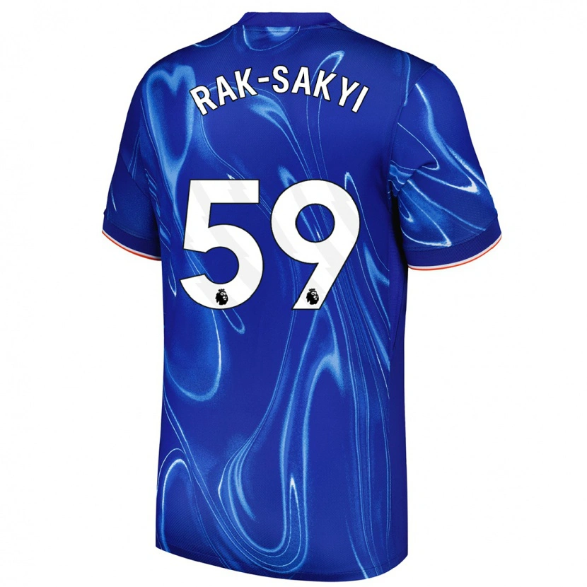 Danxen Herren Sam Rak-Sakyi #59 Blau Weiß Heimtrikot Trikot 2024/25 T-Shirt Schweiz