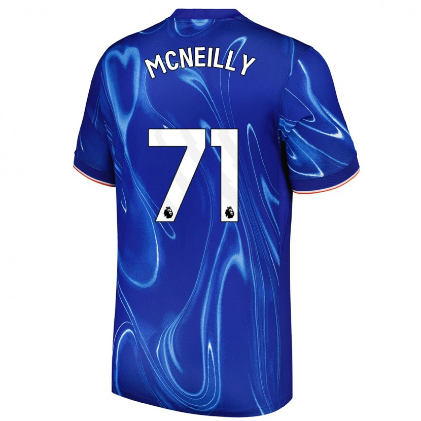 Danxen Herren Donnell Mcneilly #71 Blau Weiß Heimtrikot Trikot 2024/25 T-Shirt Schweiz