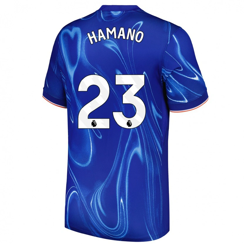 Danxen Herren Maika Hamano #23 Blau Weiß Heimtrikot Trikot 2024/25 T-Shirt Schweiz