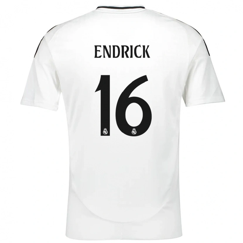 Danxen Herren Endrick #16 Weiß Heimtrikot Trikot 2024/25 T-Shirt Schweiz