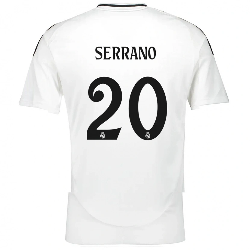 Danxen Herren Manu Serrano #20 Weiß Heimtrikot Trikot 2024/25 T-Shirt Schweiz