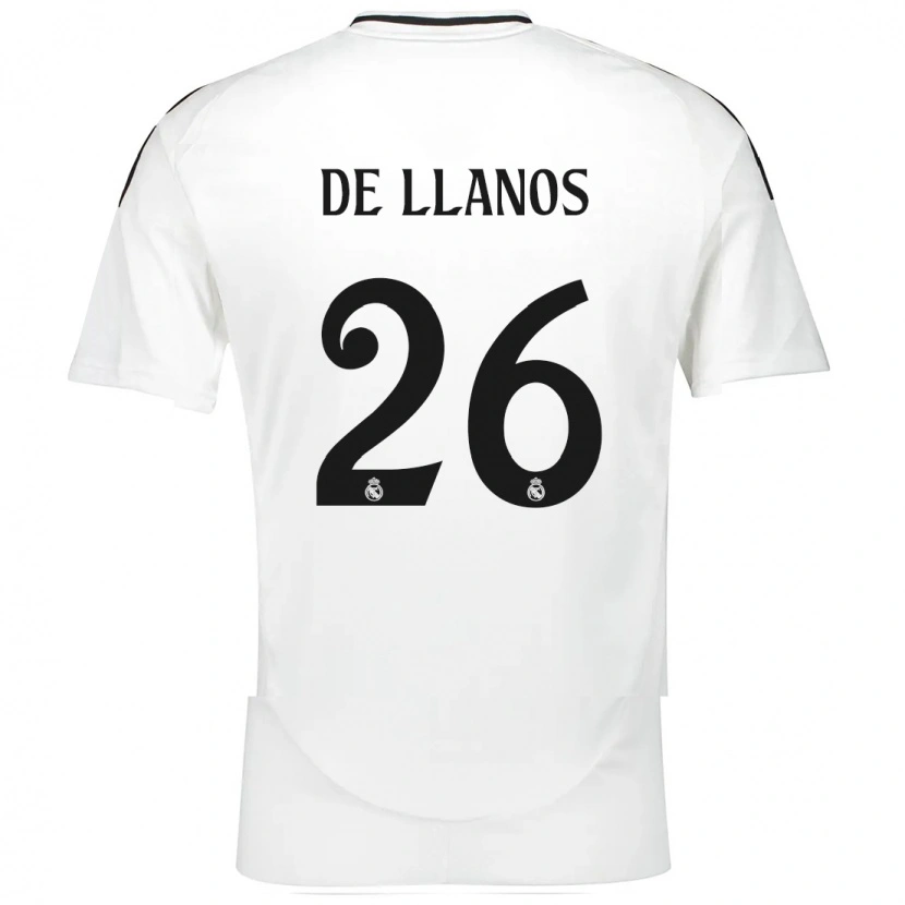 Danxen Herren Hugo De Llanos #26 Weiß Heimtrikot Trikot 2024/25 T-Shirt Schweiz