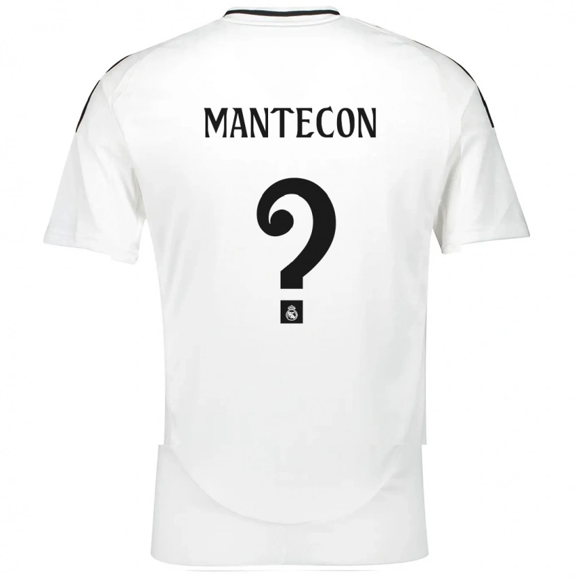 Danxen Herren Hugo Mantecón #0 Weiß Heimtrikot Trikot 2024/25 T-Shirt Schweiz